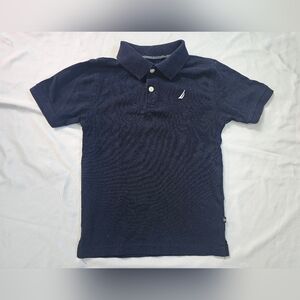 Nautica Classic Navy Polo for Kids- Size 6